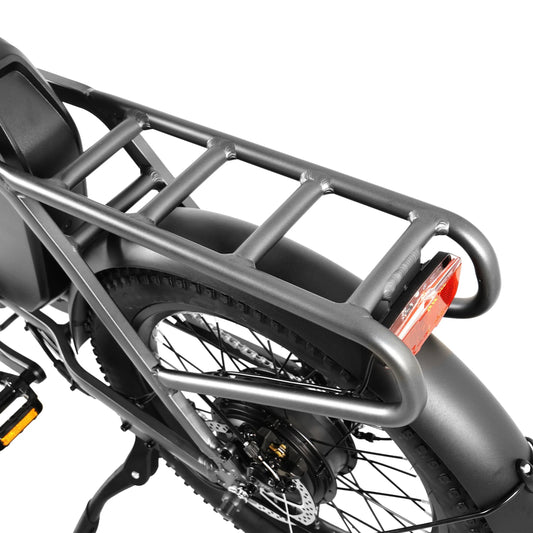 HKM-564307 Foldable Electric Bike with Torque Sensor, 750W Motor, 20" Fat Tires, 6-Speed, 48V 15AH Battery