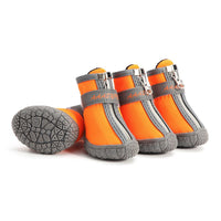 HKM-5643709 Waterproof Non-Slip Dog Rain Boots - Breathable and Comfortable with Stylish Design