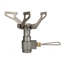 HKM-564435 Portable Gas Camping Stove with 2-Hour Burn Time and Quick Boil Feature