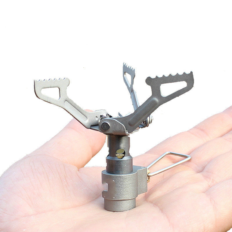 HKM-564435 Portable Gas Camping Stove with 2-Hour Burn Time and Quick Boil Feature