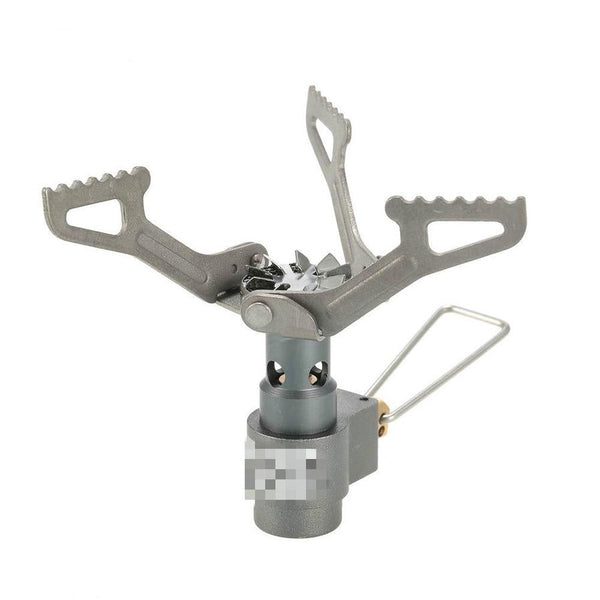 HKM-564435 Portable Gas Camping Stove with 2-Hour Burn Time and Quick Boil Feature