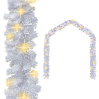 HKM-564563 LED Christmas Garland with 4 Light Effects - 5m Indoor/Outdoor Decoration