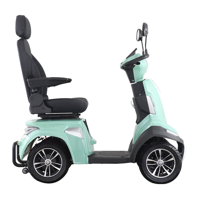 HKM-564627 VIGOROUS SPRITE III 4-Wheel Electric Mobility Scooter for Adults with Comfortable Seat and Heavy Duty Design