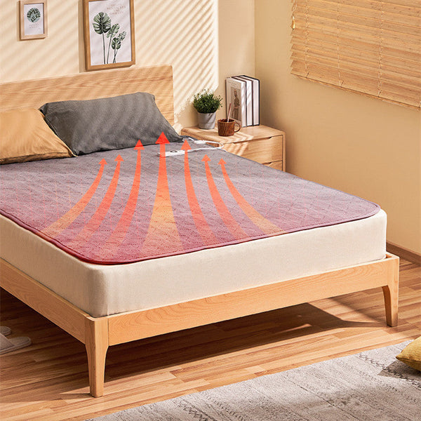 HKM-564755 Temperature Regulating Electric Blanket with Dual Functionality and Non-Slip Design