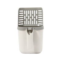 HKM-5647677 Integrated Cat Litter Scoop and Storage Box for Easy Cleaning