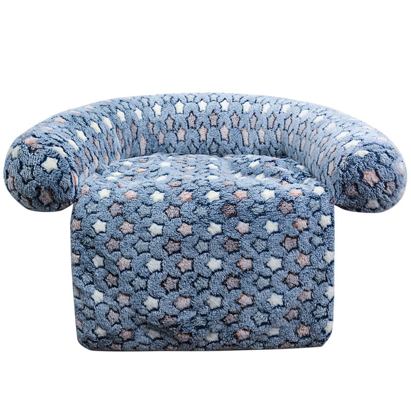 HKM-5652669 Cozy Plush Sofa Blanket for Pets in Various Patterns and Sizes