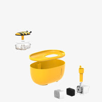 HKM-5652797 Little Bee 2L Automatic Plastic Water Dispenser for Pets