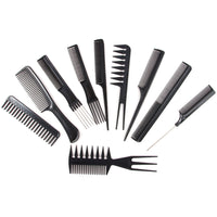 HKM-565331 10-Piece Hair Comb Set for Various Styling Needs