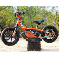 HKM-565331 Electric Balance Bike for Kids - 12 Inch Lightweight 36V 250W Hub Motor with Adjustable Seat
