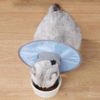 HKM-5654589 Waterproof Adjustable Cat Recovery Collar - Lightweight Protective Cone for Wound Healing