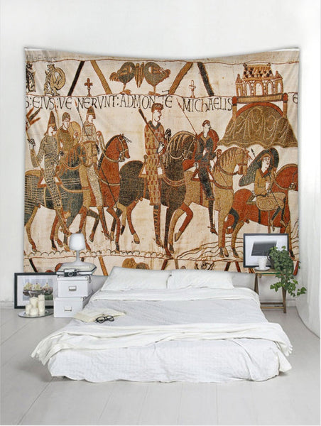HKM-565459 Bayeux Tapestry Wall Art - Available in 150x100cm, 150x130cm, and 150x230cm Sizes