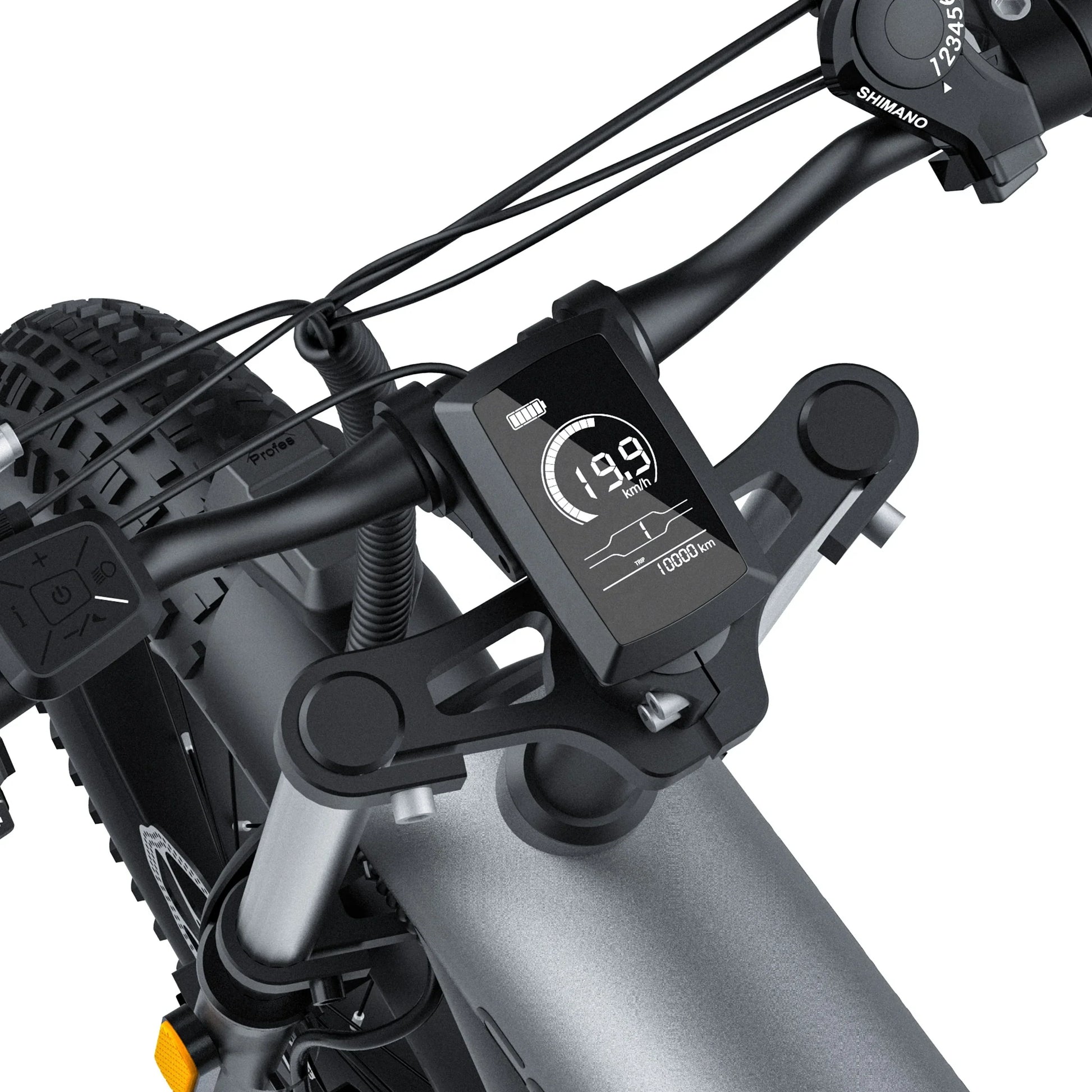 HKM-565459 COSWHEEL T20 Full Suspension 20" Fat Tire Electric Bike 500W 1000W 1500W with 7-Speed Gears and Lithium Battery