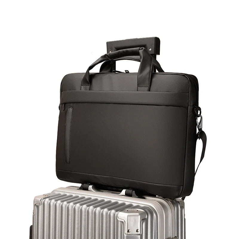 HKM-565459 Elegant Laptop Messenger Bag for Business and Office Use - Stylish and Functional Shoulder Bag