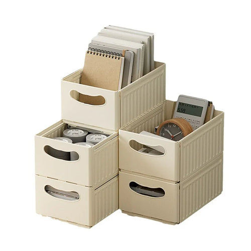 HKM-565651 Retractable Drawer-Style Storage Box for Snacks and Kitchen Organising
