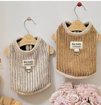 HKM-5657149 Striped Hoodie for Miniature Pinschers and Bichons - Various Sizes Available
