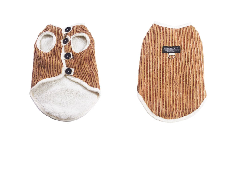 HKM-5657149 Striped Hoodie for Miniature Pinschers and Bichons - Various Sizes Available