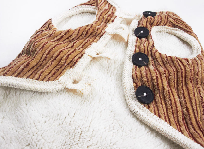 HKM-5657149 Striped Hoodie for Miniature Pinschers and Bichons - Various Sizes Available