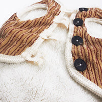 HKM-5657149 Striped Hoodie for Miniature Pinschers and Bichons - Various Sizes Available