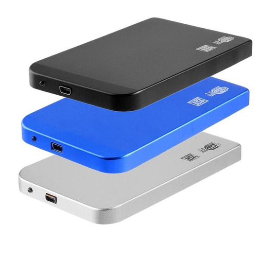 HKM-565971 USB 3.0 Aluminum Alloy Hard Disk Enclosure - 3TB Capacity, Slim Design, Multiple Colors Available