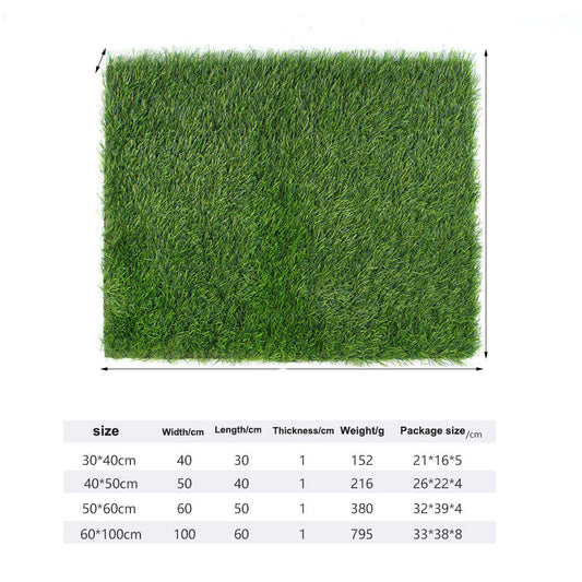 HKM-5660221 Washable Pet Lawn Mat for Dogs - Durable Floor Mat Nest for Indoor and Outdoor Use