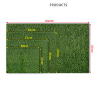 HKM-5660221 Washable Pet Lawn Mat for Dogs - Durable Floor Mat Nest for Indoor and Outdoor Use