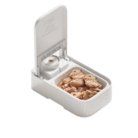 HKM-5661629 Automatic Pet Feeder with 48-Hour Timer and Ice Crystal Box for Freshness
