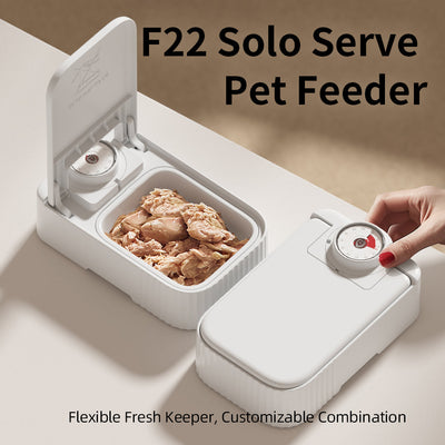 HKM-5661629 Automatic Pet Feeder with 48-Hour Timer and Ice Crystal Box for Freshness