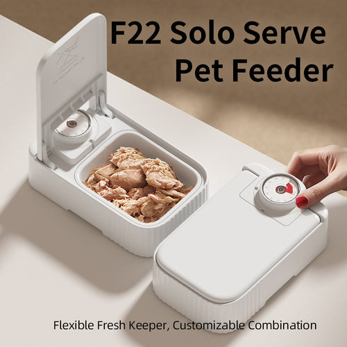 HKM-5661629 Automatic Pet Feeder with 48-Hour Timer and Ice Crystal Box for Freshness