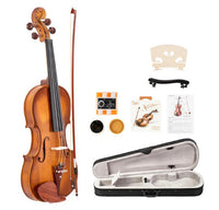 HKM-566163 Solid Wood Rosewood Violin Accessories in Matte Natural Finish