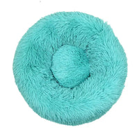 HKM-5662397 Cozy Gradient Plush Winter Pet Nest for Small Dogs and Cats, 40-50CM