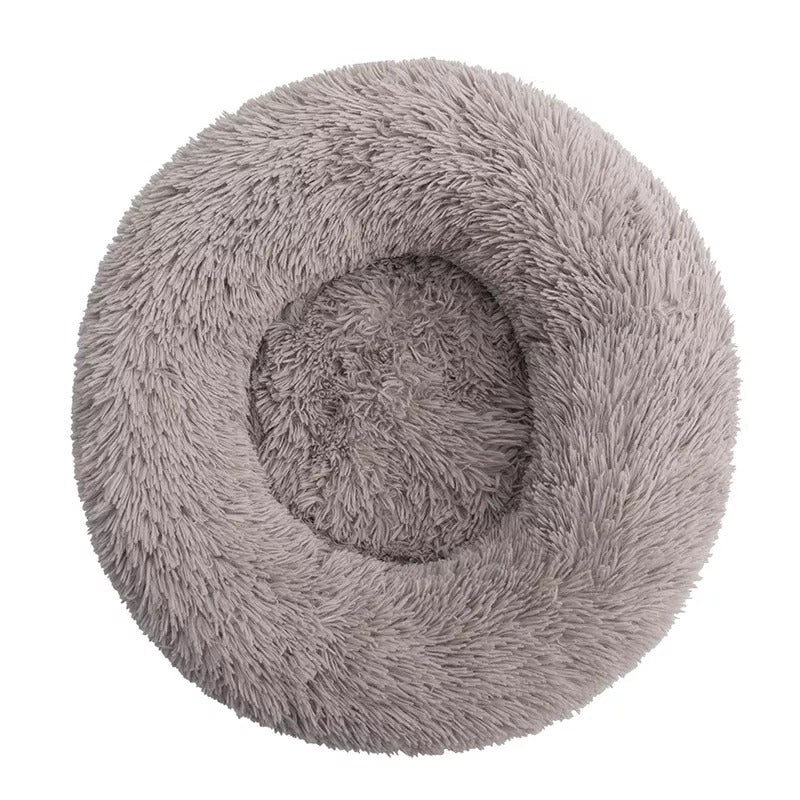 HKM-5662397 Cozy Gradient Plush Winter Pet Nest for Small Dogs and Cats, 40-50CM