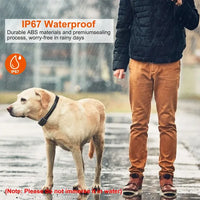 HKM-5663805 Waterproof Dog Training Collar Receiver with 3280ft Range, Shock, Vibration, Beep Modes