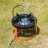 HKM-566419 Portable Outdoor Camping Stove with Holder - Lightweight Gas Stove for Easy Transportation