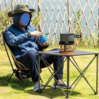HKM-566419 Portable Outdoor Camping Stove with Holder - Lightweight Gas Stove for Easy Transportation