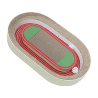 HKM-5664317 Corrugated Paper Football Field Cat Scratching Board – Two Styles, Multiple Sizes