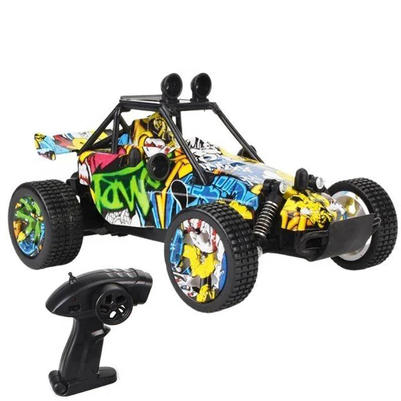 HKM-566483 1:18 Remote Control Racing Car, 4-Channel High Speed Drifting Toy for Indoor/Outdoor Fun