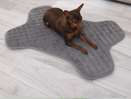 HKM-5665981 Non-Slip Pet Mat for Small and Medium Dogs and Cats ¨C Durable, Scratch-Resistant Design 72cm x 50cm