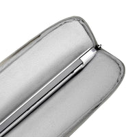 HKM-566611 Single Shoulder PU Leather Laptop Bag for Notebook - Unisex Design, Customizable Logo Option