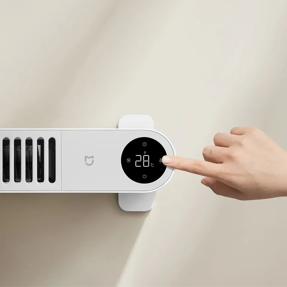 HKM-566675 Ultra-thin Electric Heater with Adjustable Thermostat and Low Noise for Home and Hotel Use, Model TJXDNQ03LX