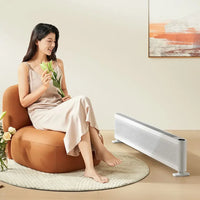 HKM-566675 Ultra-thin Electric Heater with Adjustable Thermostat and Low Noise for Home and Hotel Use, Model TJXDNQ03LX
