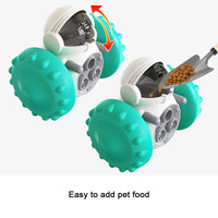 HKM-5667901 Interactive Treat Dispenser Toy for Dogs - Puzzle Tumbler for Mental Stimulation and Anxiety Relief