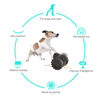 HKM-5667901 Interactive Treat Dispenser Toy for Dogs - Puzzle Tumbler for Mental Stimulation and Anxiety Relief
