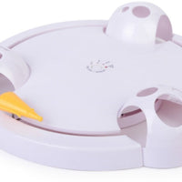 HKM-5668925 Carousel Play Disk for Active Mice - Fun Electric Toy Castle for Pets (32 x 7 cm, Plastic)