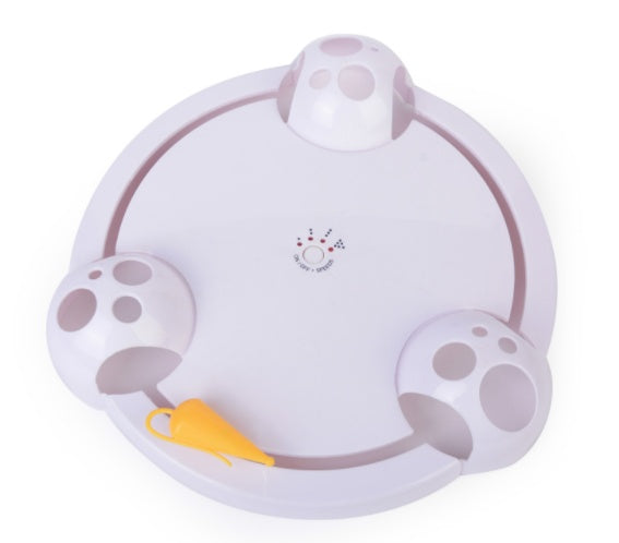 HKM-5668925 Carousel Play Disk for Active Mice - Fun Electric Toy Castle for Pets (32 x 7 cm, Plastic)