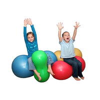 HKM-566931 Peanut Shaped Fitness Yoga Ball for Exercise and Labour Support 45x90cm in Various Colours