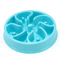 HKM-5670077 Anti-Choke Plastic Dog Bowl - Easy Clean Feeder for Comfortable Eating