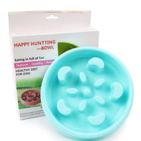 HKM-5670077 Anti-Choke Plastic Dog Bowl - Easy Clean Feeder for Comfortable Eating