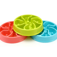 HKM-5670077 Anti-Choke Plastic Dog Bowl - Easy Clean Feeder for Comfortable Eating