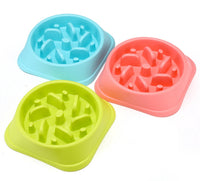 HKM-5670077 Anti-Choke Plastic Dog Bowl - Easy Clean Feeder for Comfortable Eating