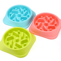 HKM-5670077 Anti-Choke Plastic Dog Bowl - Easy Clean Feeder for Comfortable Eating